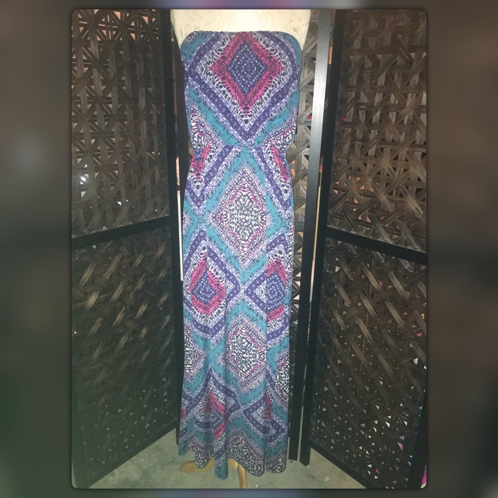 Strapless Maxi Dress